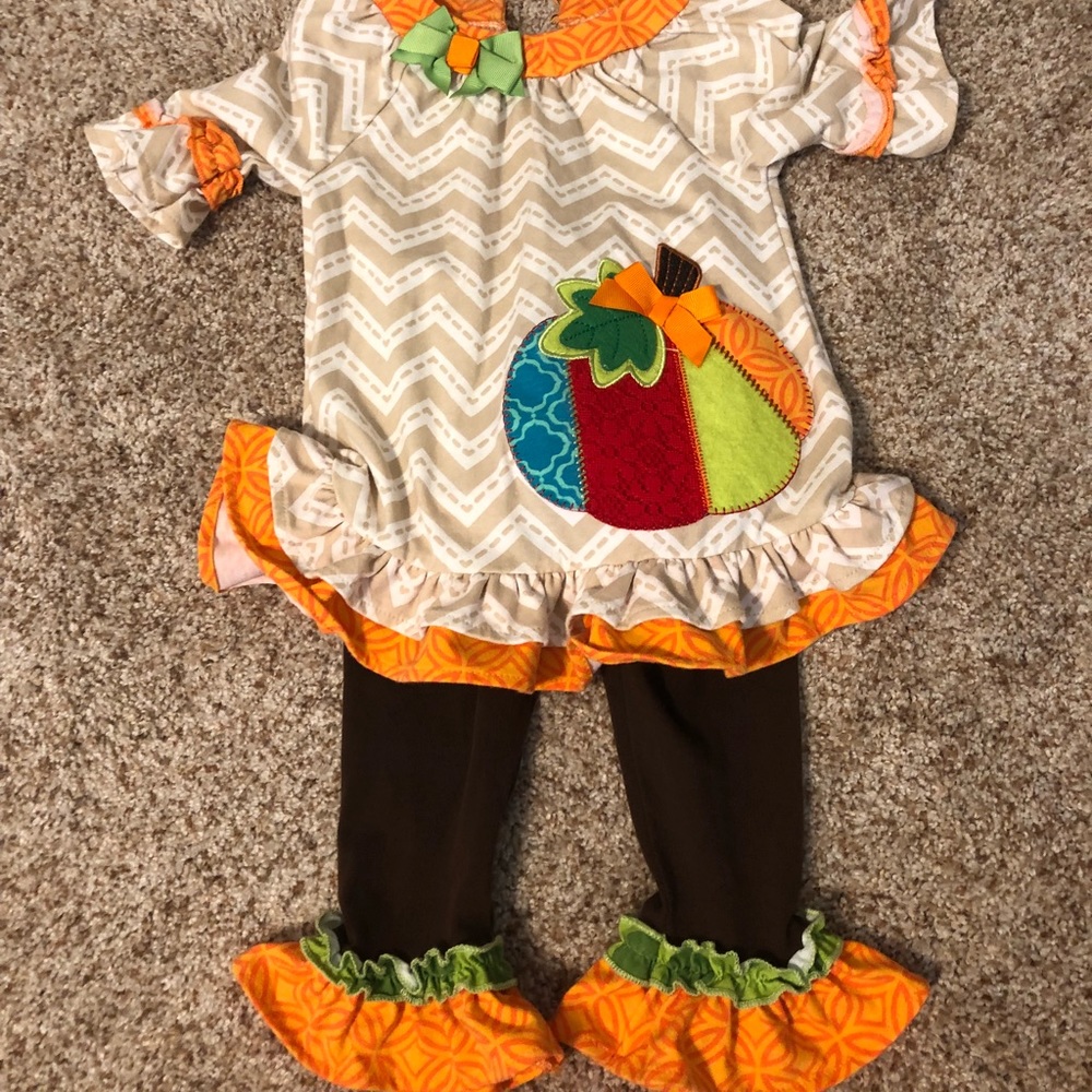 Baby girl fall outfit